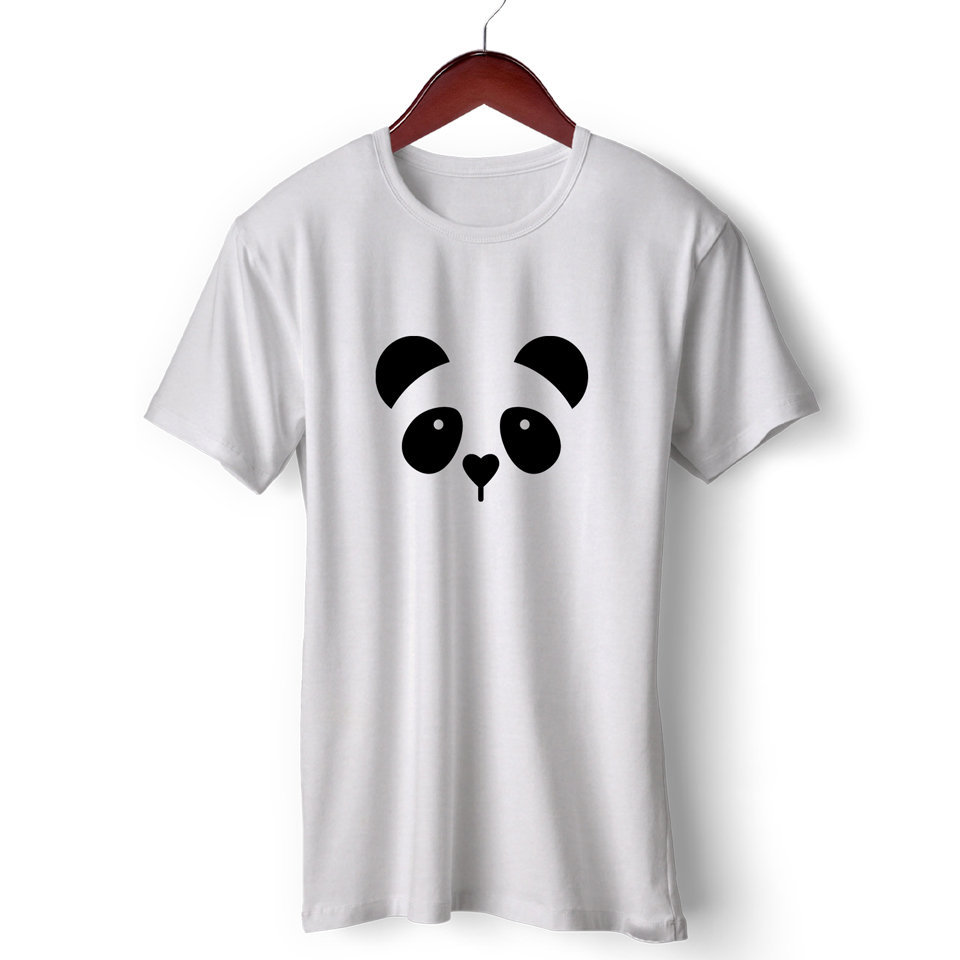 Valentine Panda | Round Neck Half Sleeve |Regular Fit