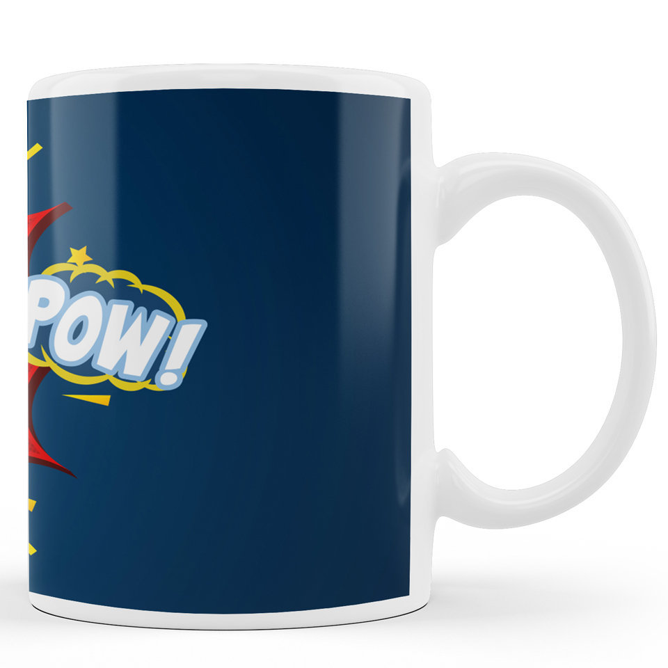 Printed Ceramic Coffee Mug | Superhero’s |Cartoon Character Mug | 325 Ml 