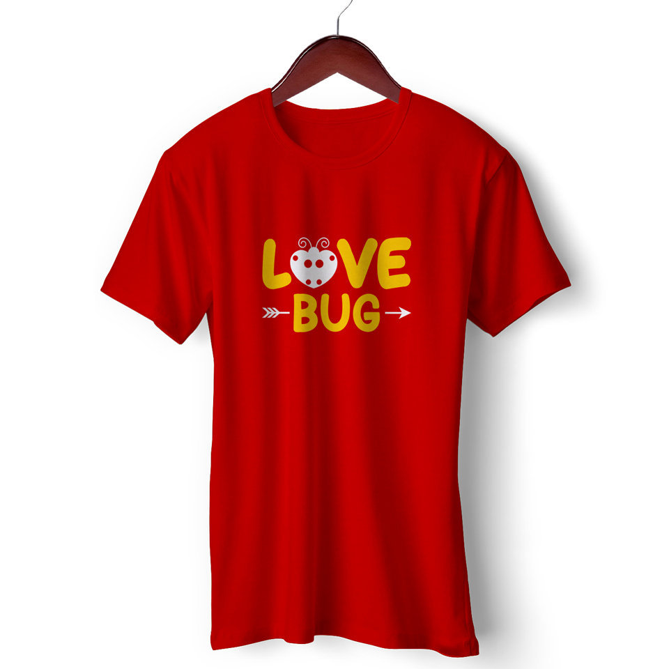 | Love Bug | Round Neck Half Sleeve |Regular Fit