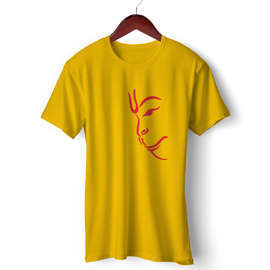 Unisex Cotton T Shirts |Jai Hanuman | Devotional T Shirt| Round Neck Half Sleeve |Regular Fit