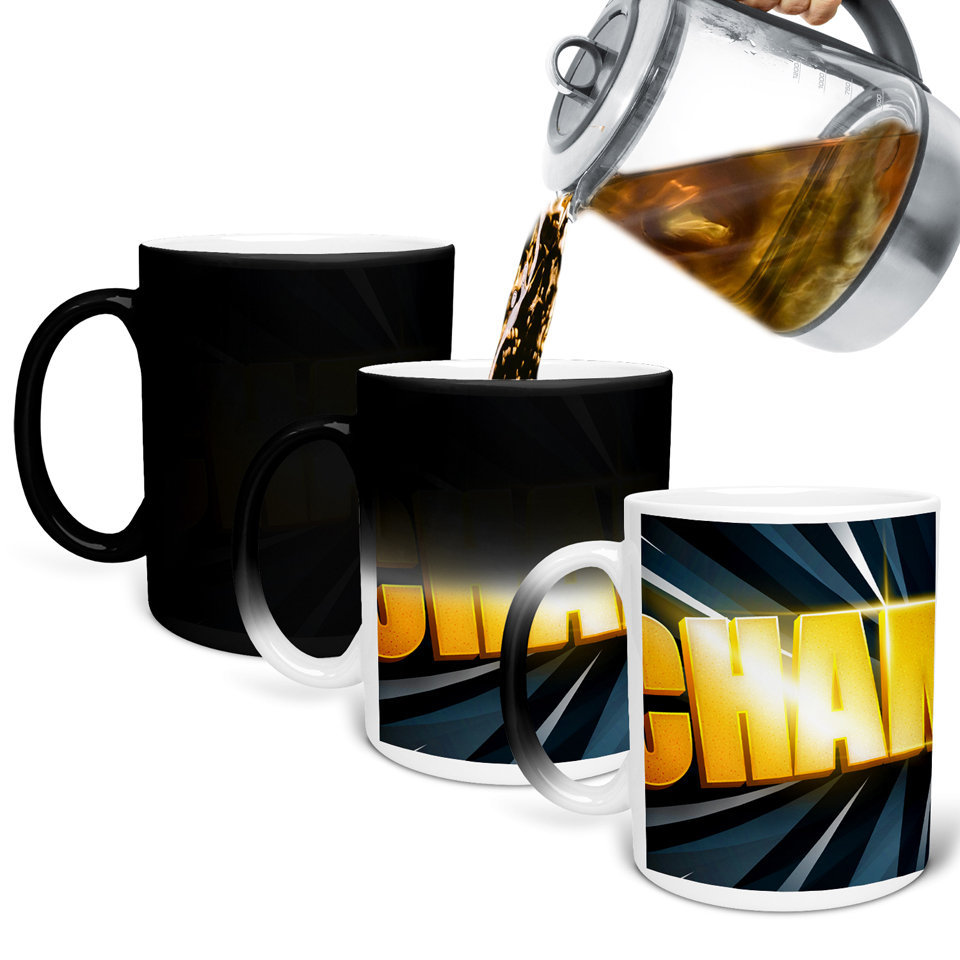 Printed Ceramic Coffee Mug | Superhero’s |Champion’s Mug | 325 Ml 