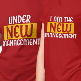 Management Couple T-Shirts