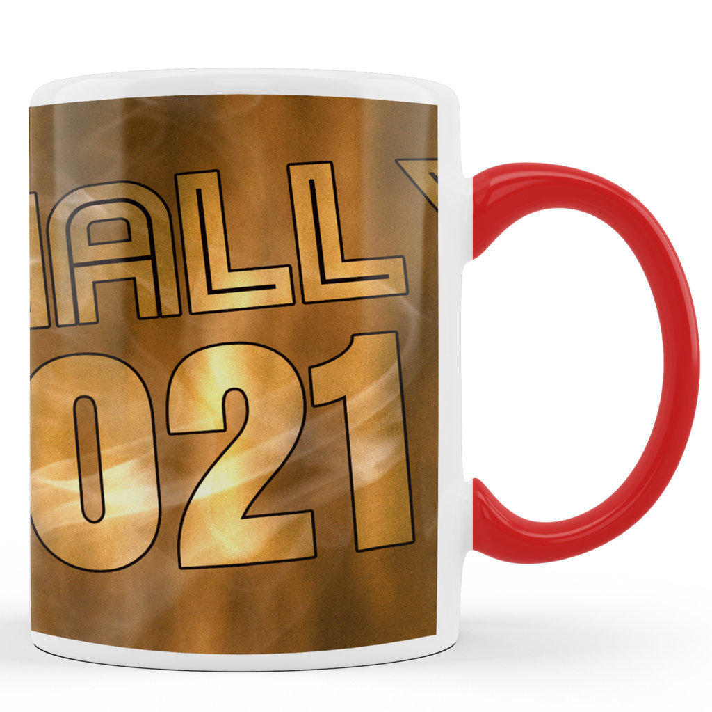 Printed Ceramic Coffee Mug | Finally 2021 |Happy New Year 2021 Mug | 325 Ml