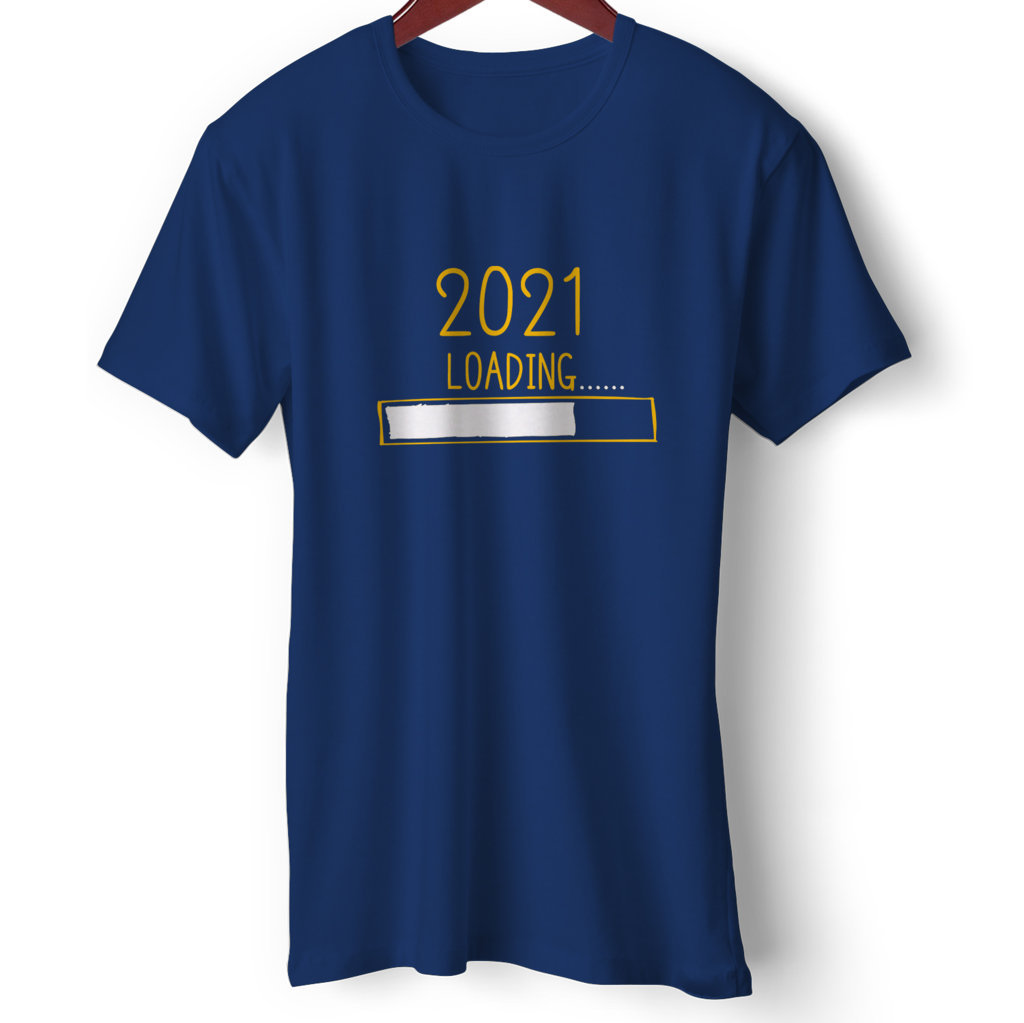 2021 T Shirt | T Shirt For New Year Party 2021 | | Round Neck Half Sleeve |Regular Fit