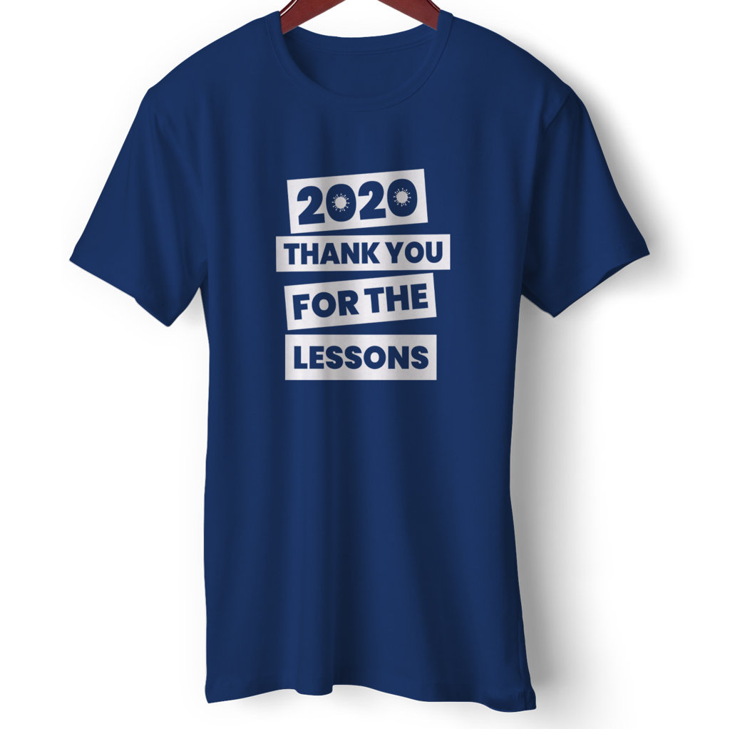 Thank You 2020  | T Shirt For New Year Party 2021 | | Round Neck Half Sleeve |Regular Fit