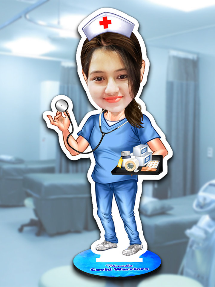 Personalised Caricature Nurse