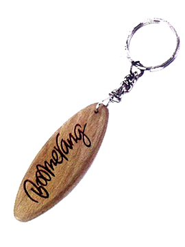 Personalised Laser Engraved Wooden Key Chain (1022)